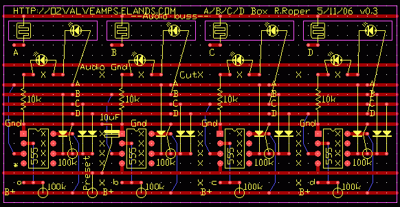 Stripboard layout