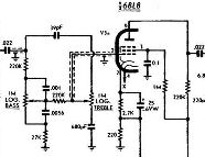 Passive Baxandall tonestack circuit