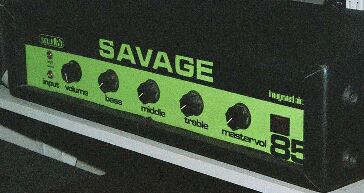 Savage solid state guitar amp