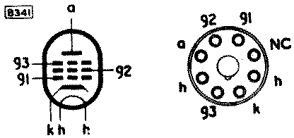 EL34 (6CA7) base connections